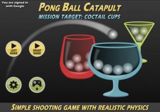 Pong Ball Catapult: Target Cup截图1