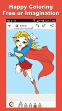 Super Hero Coloring Easy Kids截图3