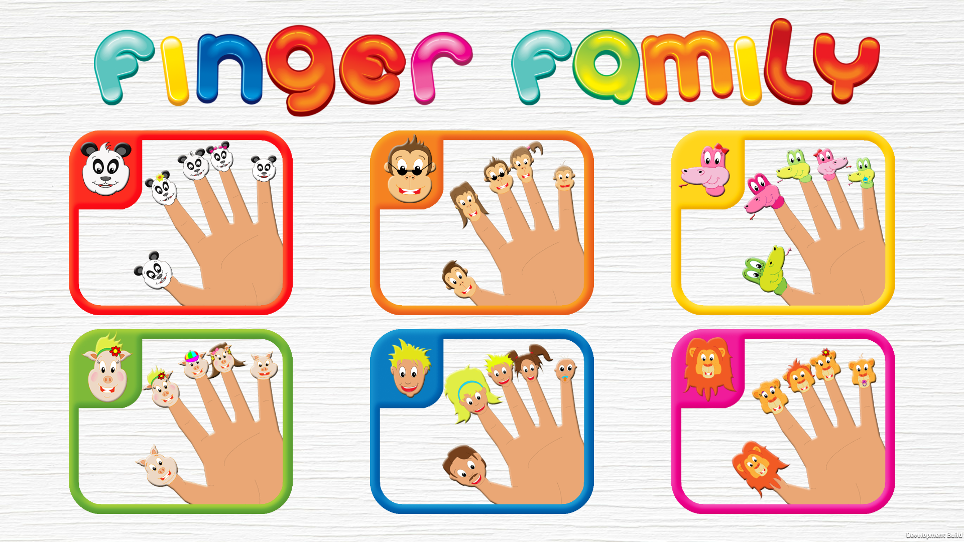 Finger Family Game截图1