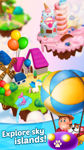 Sky Puzzle: Match 3 Game截图4