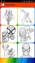 Super Heroes Coloring Pages截图3