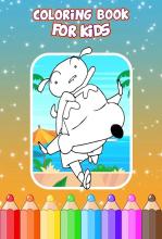 Shinchan Coloring Game截图2