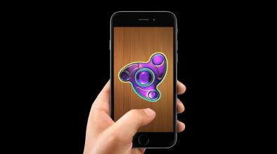 laser hand spinner simulator截图5