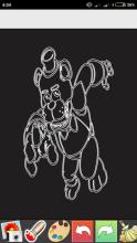 Glow Draw FNAF Paint截图1