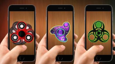 laser hand spinner simulator截图2