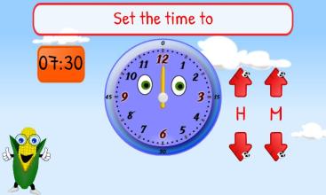 Telling Time Kids 1st Grade截图3