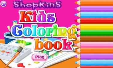 coloring game of shopking girl截图1