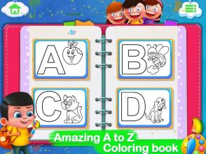 Kids ABC Coloring Book截图2