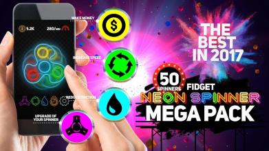 Fidget Spinner NEON mega pack - EDC玩具截图2