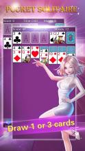 Pocket Solitaire： classic solitaire截图1