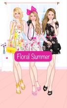 Floral Summer dress up game截图3