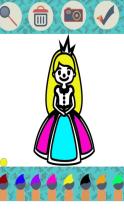 Princess Coloring Book For Kids截图3