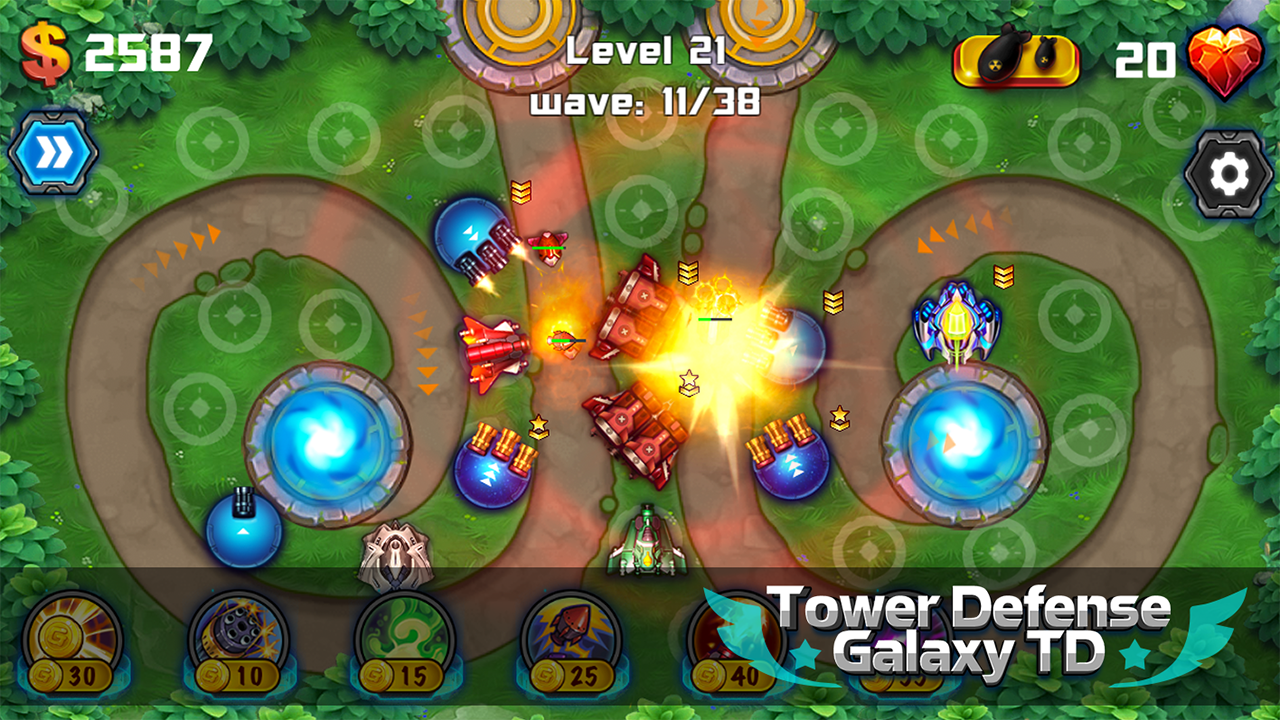 Tower Defense: Galaxy TD截图2