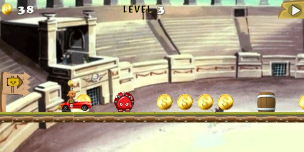 Upin Dash Ipin Kart Race截图2