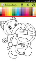 Coloring Book For Dorae Cat -New-截图2