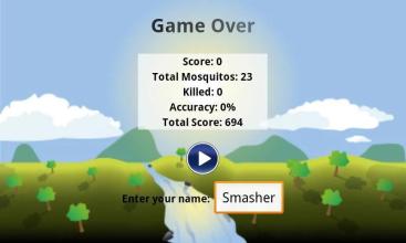 Funny Mosquito Smasher Free截图5