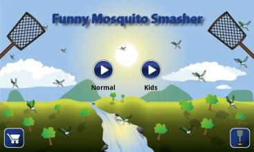 Funny Mosquito Smasher Free截图1