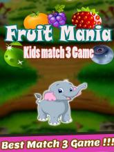 Fruit Mania - Kids Match 3 Game截图1