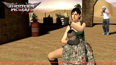 Shooter Woman - Gun Games截图5