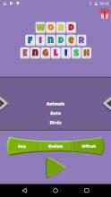 Word Finder Games English截图2