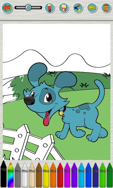 Paint Animals Coloring Book截图2