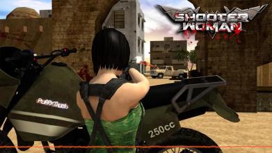 Shooter Woman - Gun Games截图2