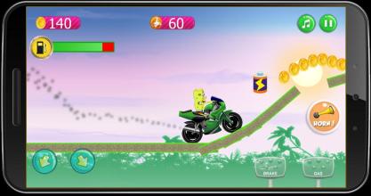 Sponge-bob Motobike Race截图3