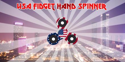 USA Fidget Hand Spinner Toy截图4