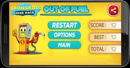 Sponge-bob Motobike Race截图4