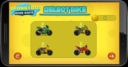 Sponge-bob Motobike Race截图2