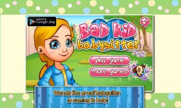 Kids Game: Bad Kid Babysitting截图1