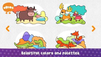 Animal Coloring Book for kids截图1