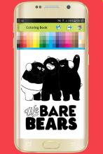 Coloring book for We Bare Bears截图2