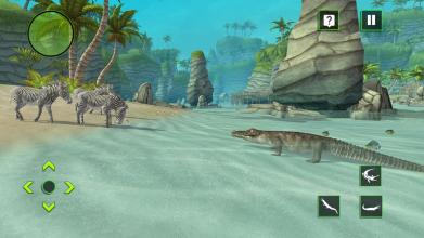 Crocodile Simulator Attack 3D截图5