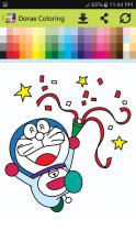 Dorae Cat Coloring Book Games截图3