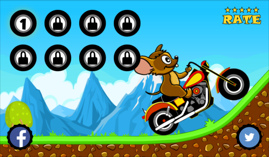 Tom Motorcycle Hill Climb截图2