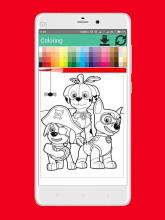 Coloring Paw Books Patrol截图1