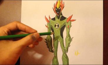 How To Draw Ben 10截图3