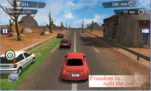 City Traffic Racer Dash截图4