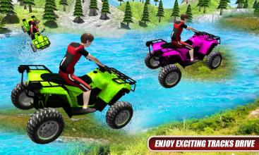 Quad Bike Parking Game 3D截图1