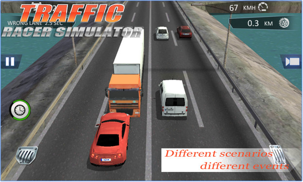 City Traffic Racer Dash截图1