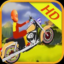 Upin motorcycle Ipin game截图1