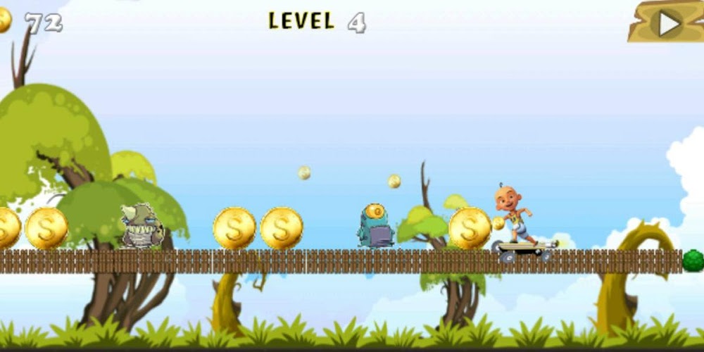 Upin Run Ipin Dash截图1