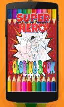 Top Super Hero Coloring Book截图4