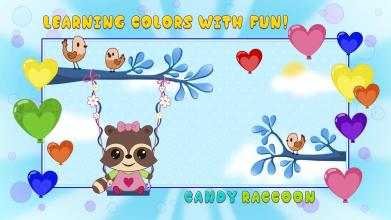 Candy Raccoon: Balloons Lite截图1