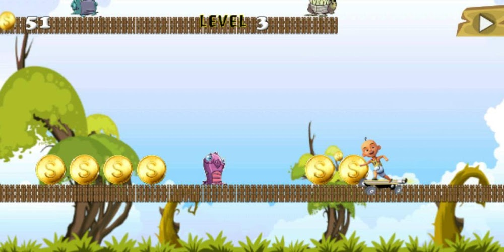 Upin Run Ipin Dash截图4