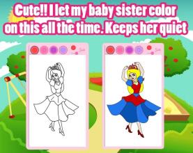 Princess coloring截图2