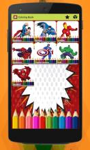 Top Super Hero Coloring Book截图1