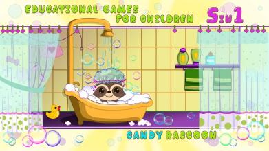 Candy Raccoon: Balloons Lite截图2