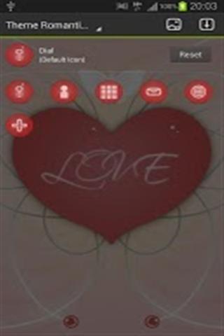 GO Launcher Theme Romantic截图8